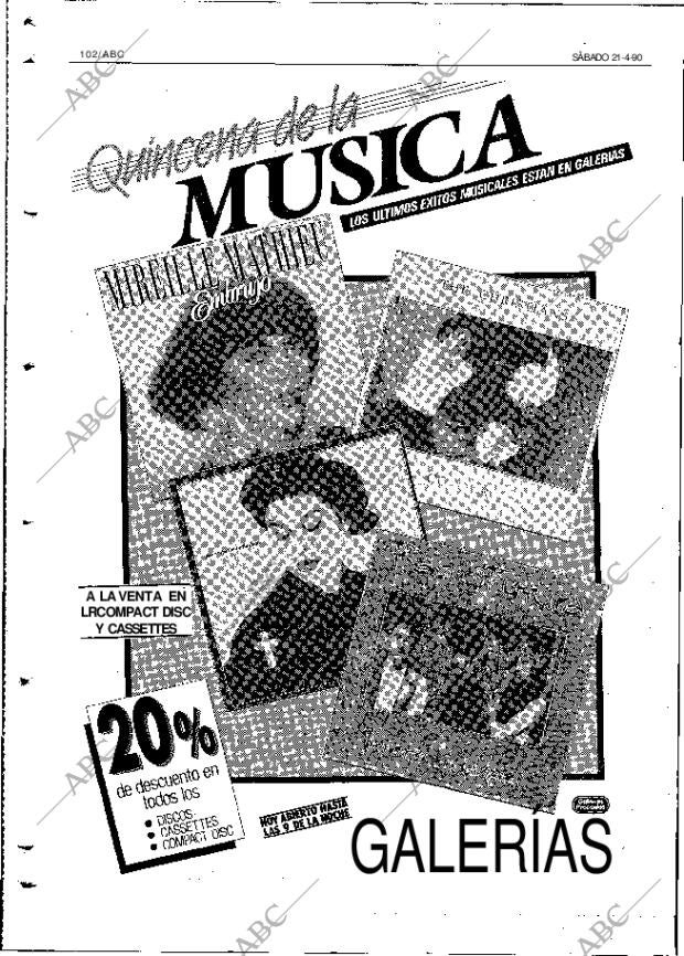 ABC MADRID 21-04-1990 página 102