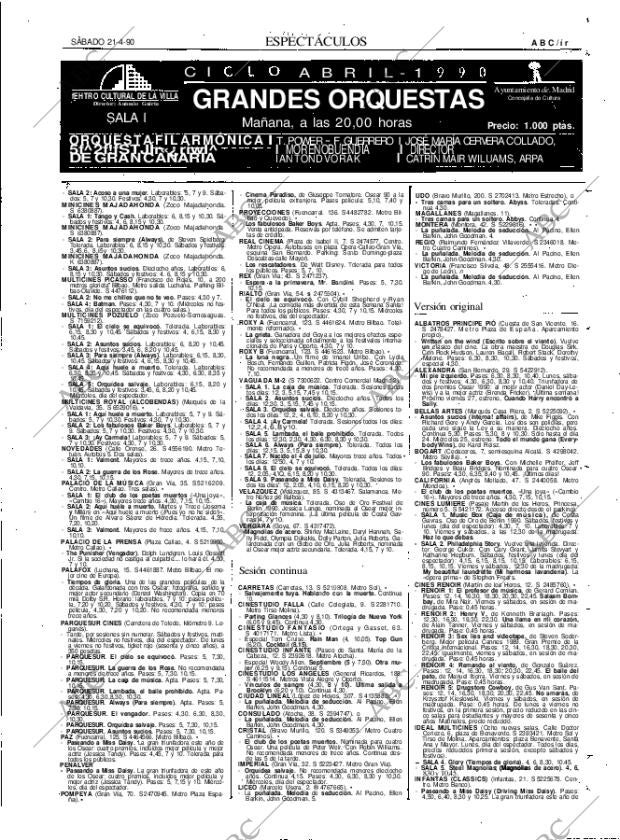 ABC MADRID 21-04-1990 página 111