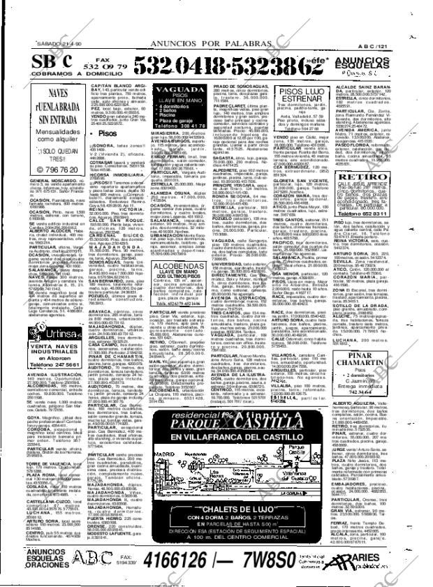 ABC MADRID 21-04-1990 página 121