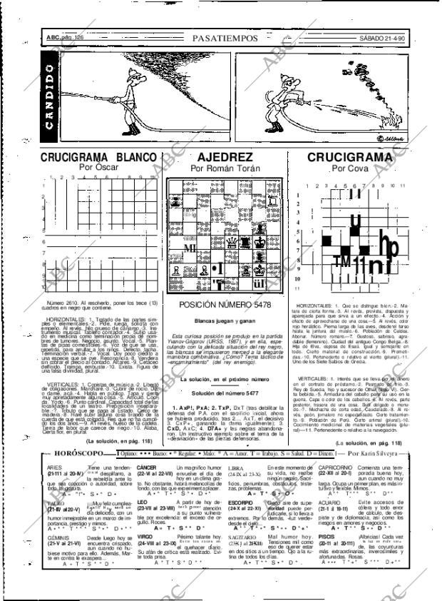 ABC MADRID 21-04-1990 página 126