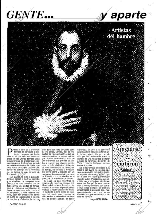 ABC MADRID 21-04-1990 página 127