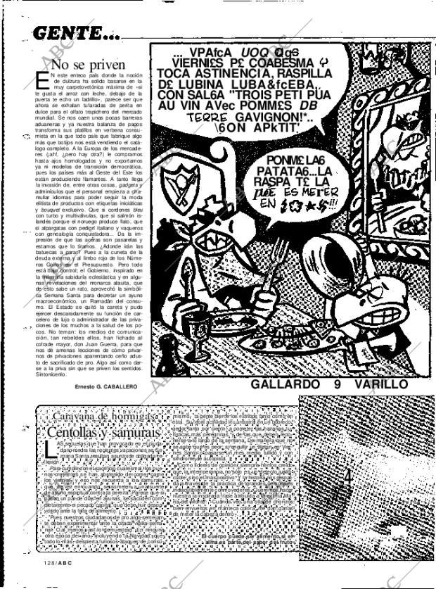 ABC MADRID 21-04-1990 página 128