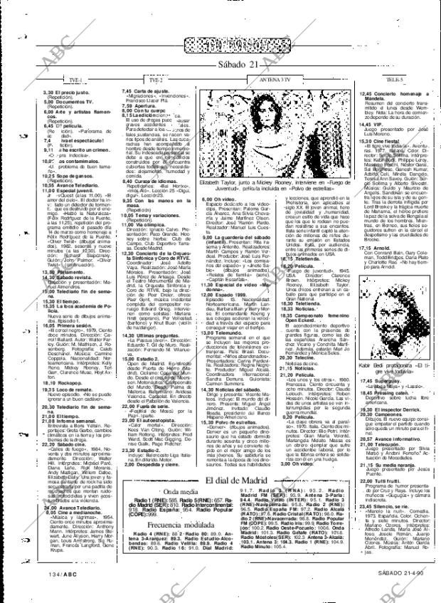 ABC MADRID 21-04-1990 página 134