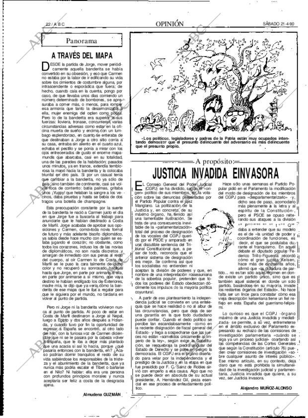 ABC MADRID 21-04-1990 página 22