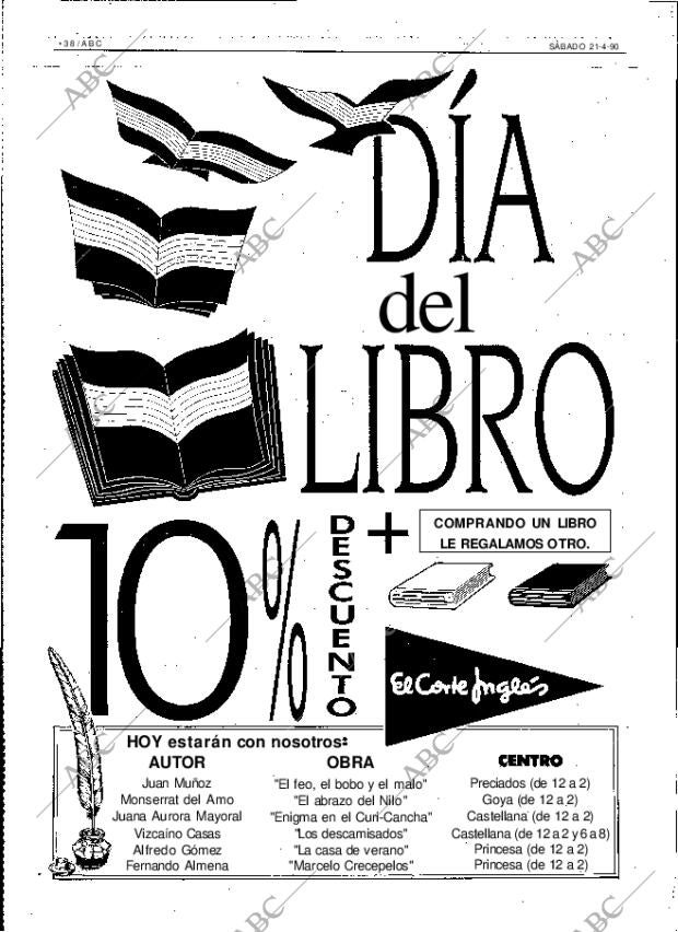 ABC MADRID 21-04-1990 página 38