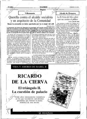 ABC MADRID 21-04-1990 página 44