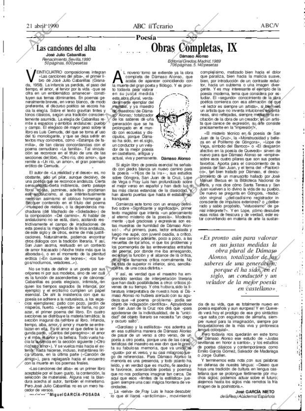 ABC MADRID 21-04-1990 página 65