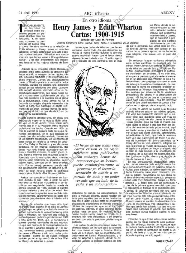 ABC MADRID 21-04-1990 página 75