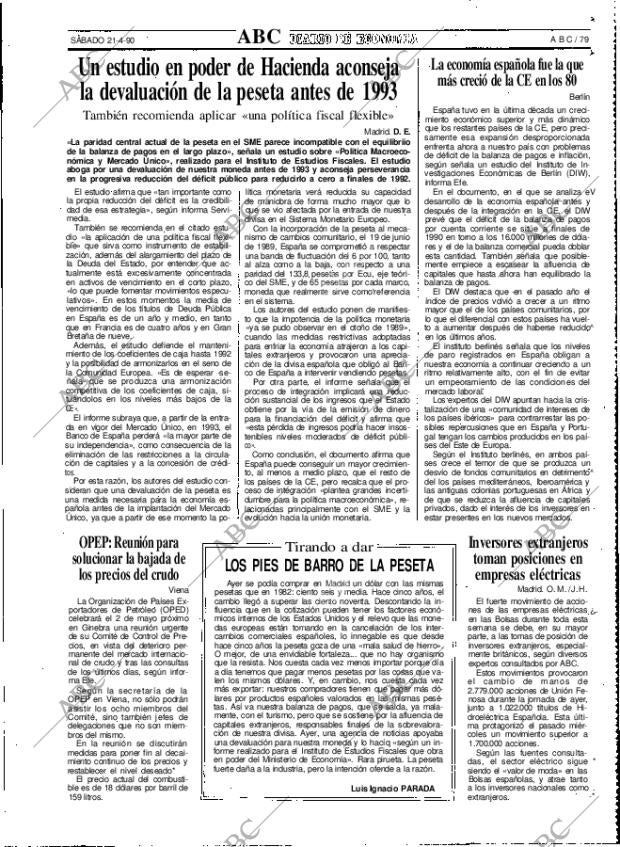 ABC MADRID 21-04-1990 página 79