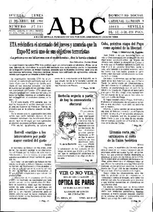 ABC SEVILLA 23-04-1990 página 9