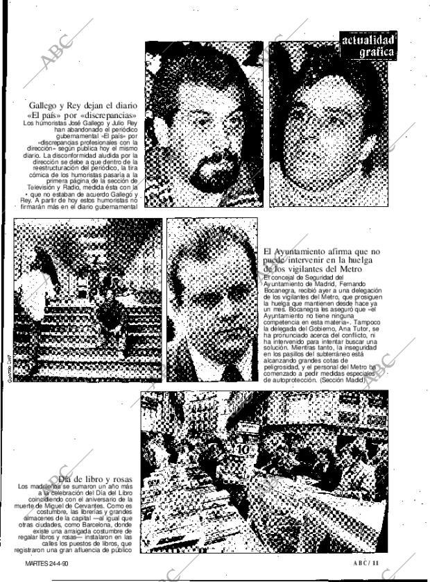 ABC MADRID 24-04-1990 página 11