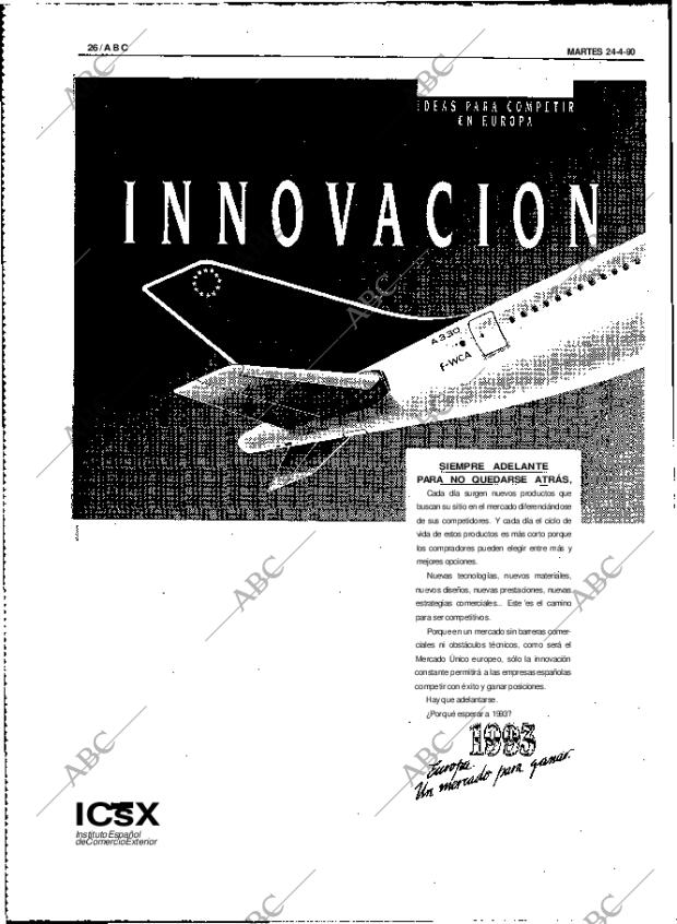 ABC MADRID 24-04-1990 página 26