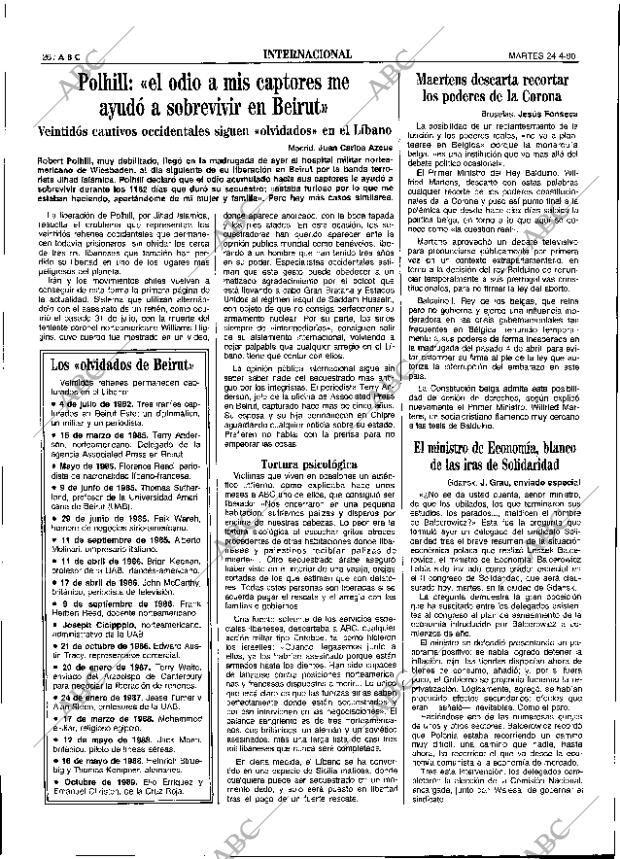 ABC SEVILLA 24-04-1990 página 26