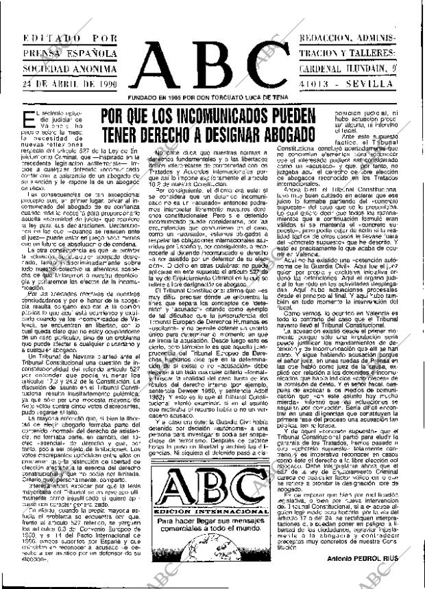 ABC SEVILLA 24-04-1990 página 3