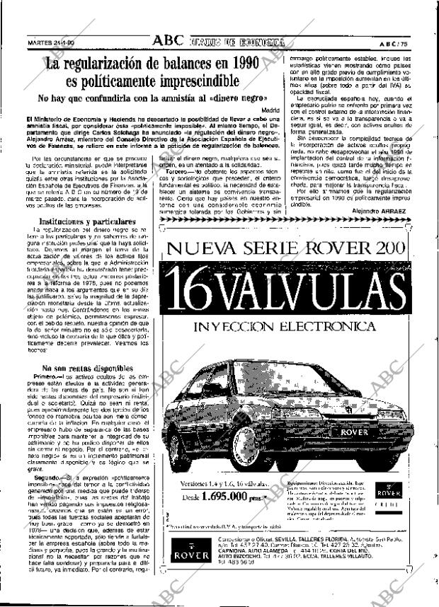 ABC SEVILLA 24-04-1990 página 75