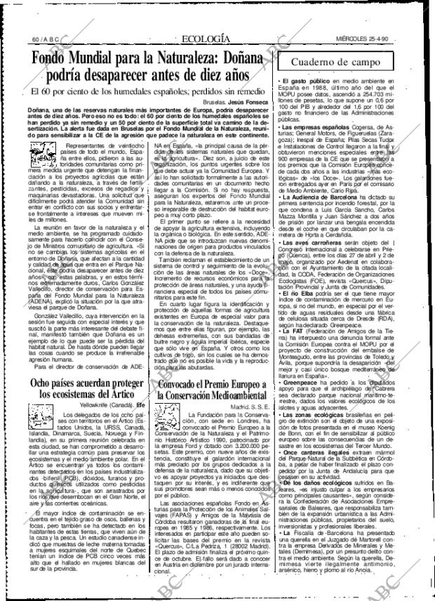 ABC MADRID 25-04-1990 página 60