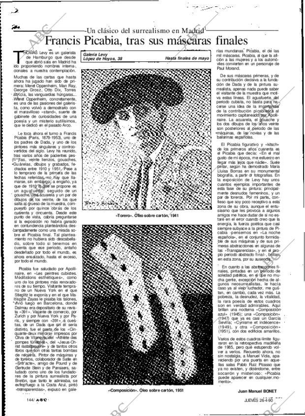 ABC MADRID 26-04-1990 página 144