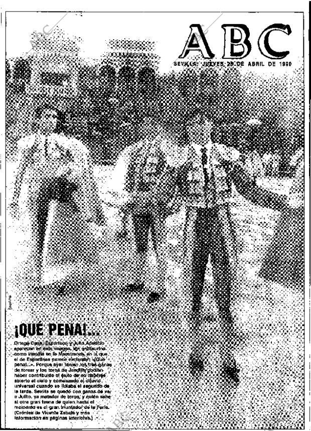ABC SEVILLA 26-04-1990 página 1