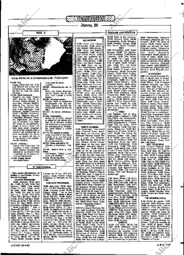 ABC SEVILLA 26-04-1990 página 119