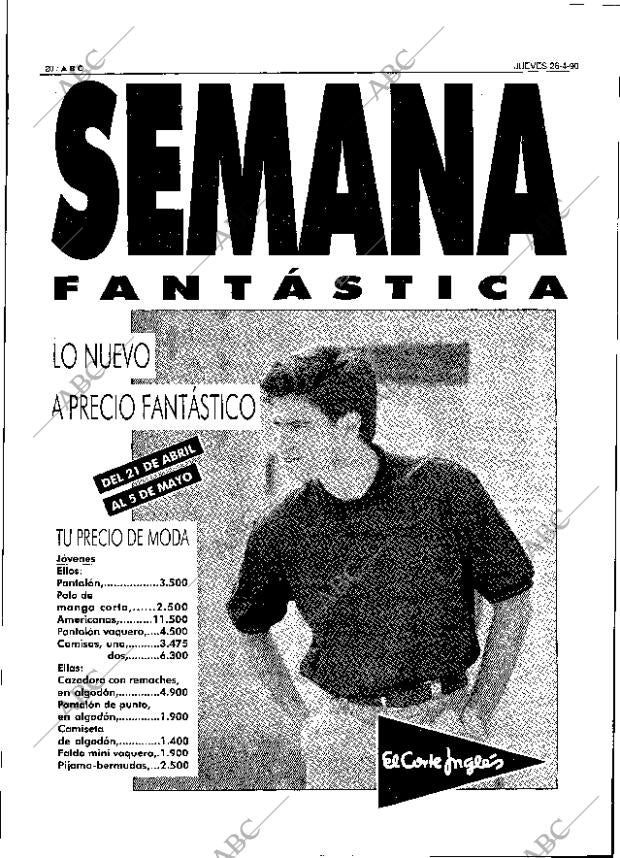ABC SEVILLA 26-04-1990 página 20
