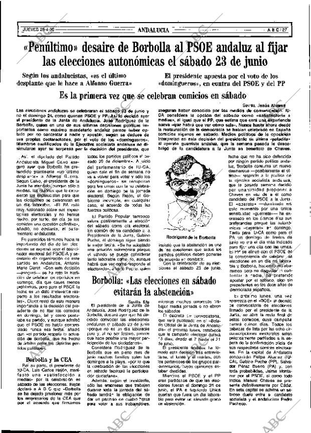 ABC SEVILLA 26-04-1990 página 27