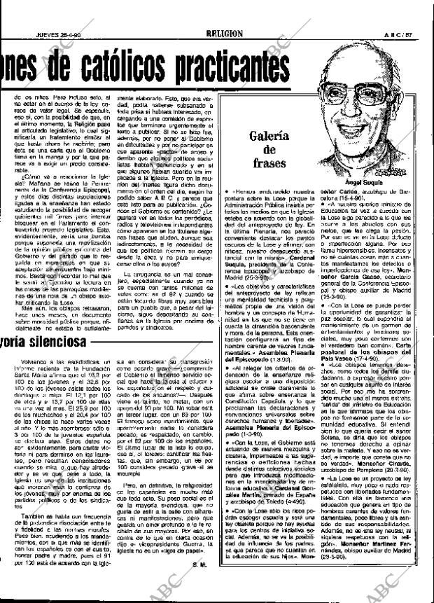 ABC SEVILLA 26-04-1990 página 67