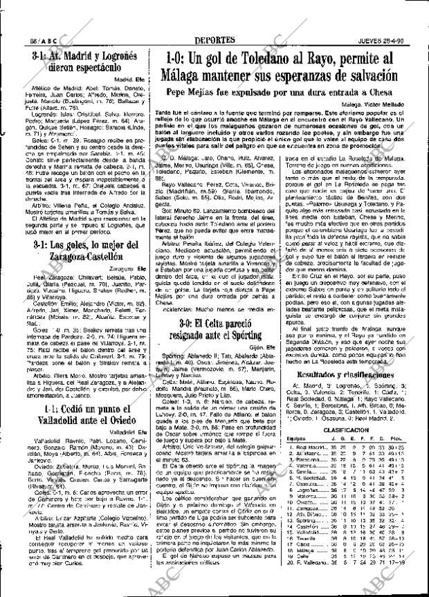 ABC SEVILLA 26-04-1990 página 88