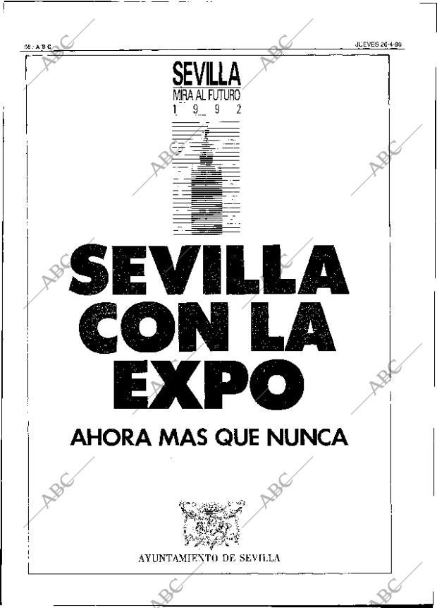 ABC SEVILLA 26-04-1990 página 98