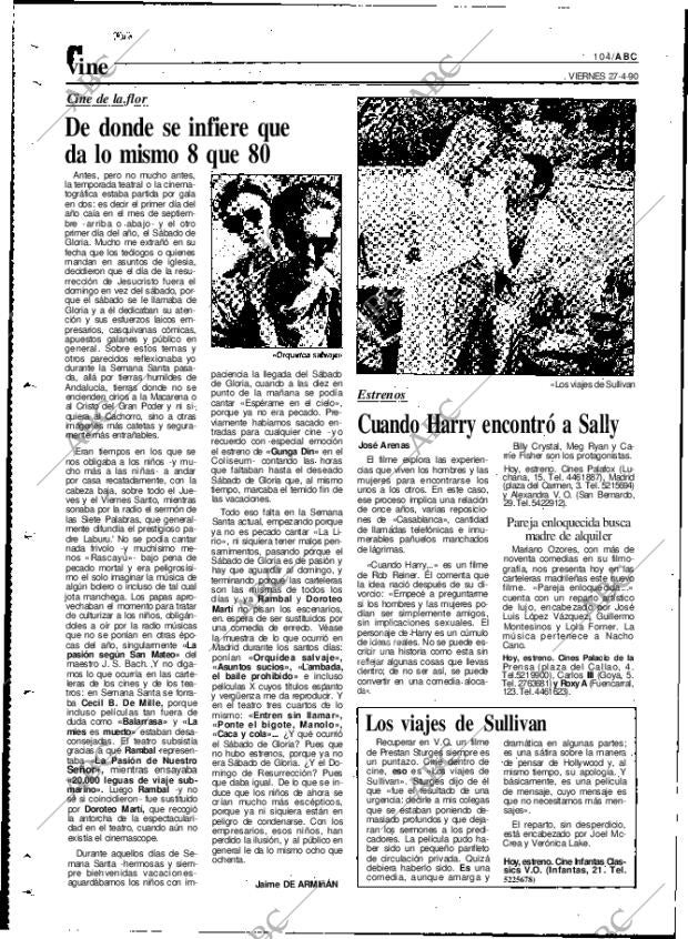 ABC MADRID 27-04-1990 página 104
