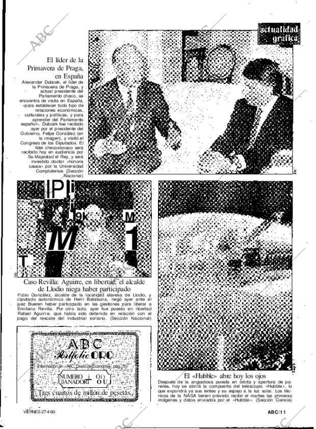 ABC MADRID 27-04-1990 página 11