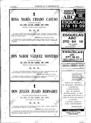 ABC MADRID 27-04-1990 página 126
