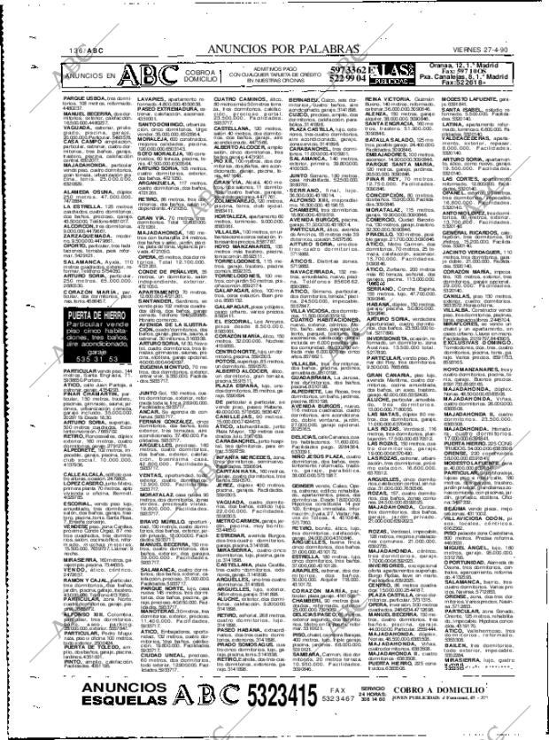 ABC MADRID 27-04-1990 página 136