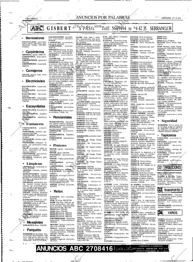 ABC MADRID 27-04-1990 página 140