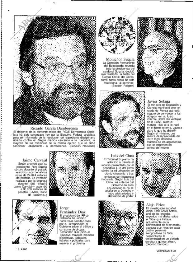ABC MADRID 27-04-1990 página 16