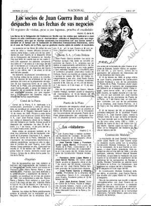 ABC MADRID 27-04-1990 página 27