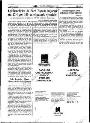 ABC MADRID 27-04-1990 página 61