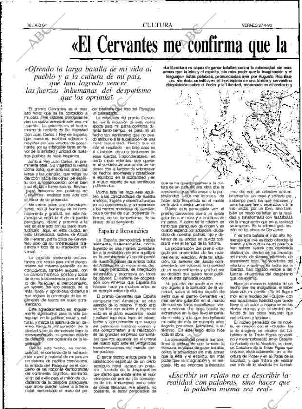 ABC MADRID 27-04-1990 página 76