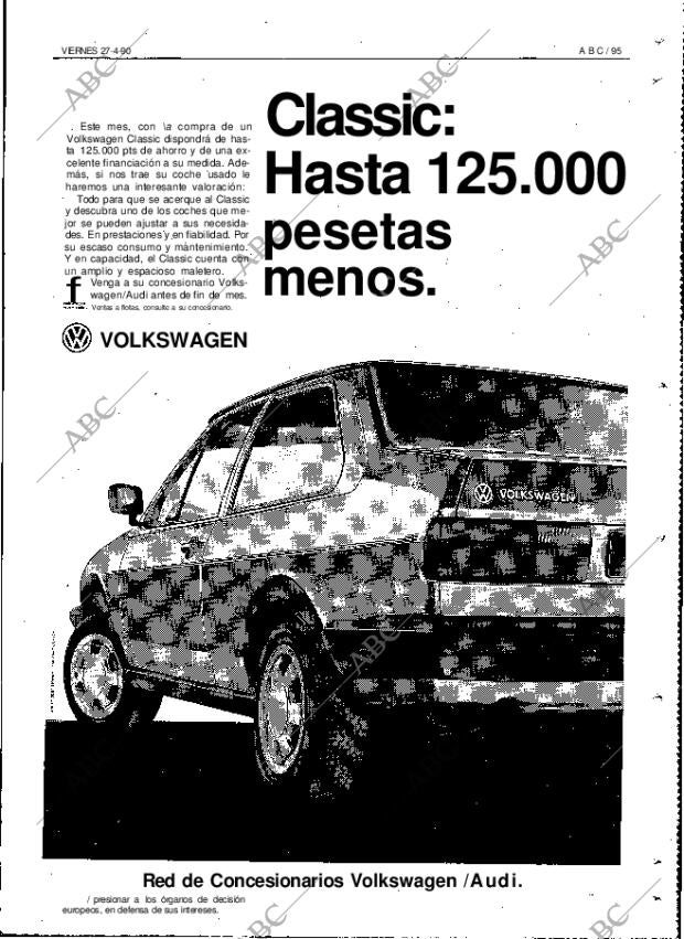 ABC MADRID 27-04-1990 página 95