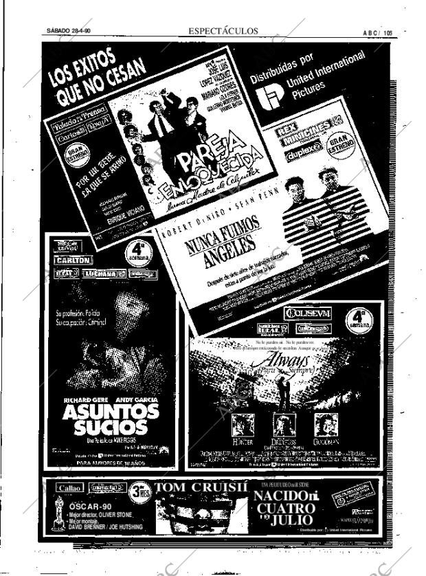 ABC MADRID 28-04-1990 página 105