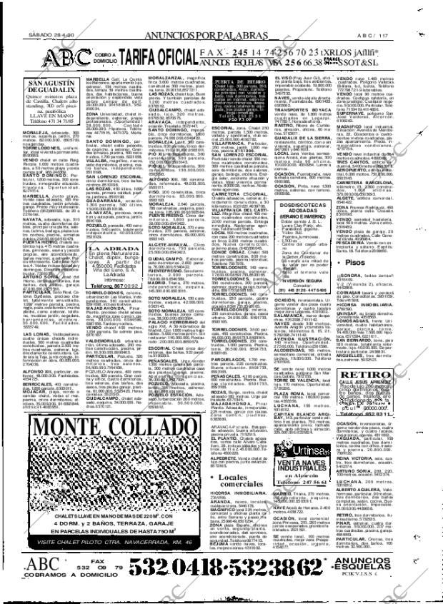 ABC MADRID 28-04-1990 página 117