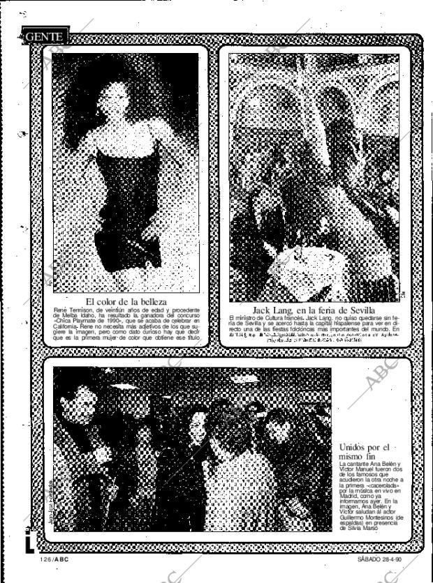 ABC MADRID 28-04-1990 página 126