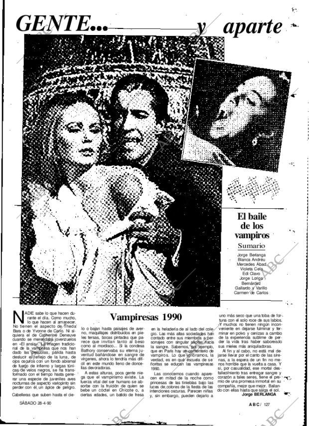 ABC MADRID 28-04-1990 página 127