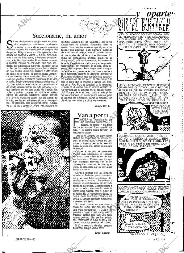 ABC MADRID 28-04-1990 página 131