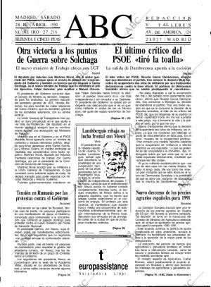 ABC MADRID 28-04-1990 página 15