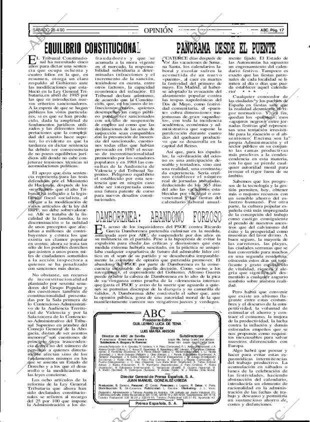 ABC MADRID 28-04-1990 página 17