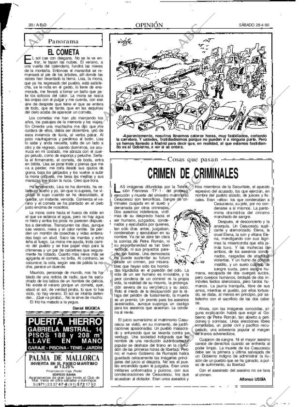 ABC MADRID 28-04-1990 página 20