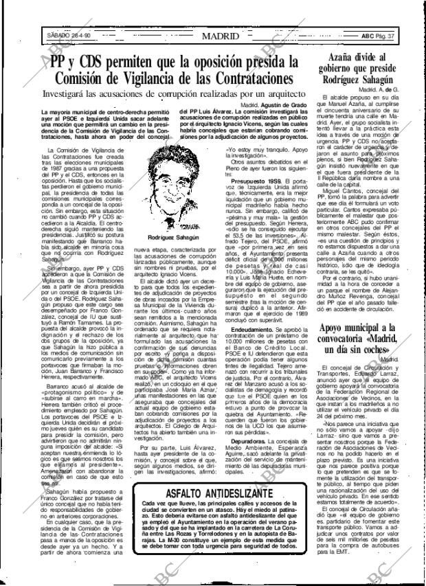 ABC MADRID 28-04-1990 página 37