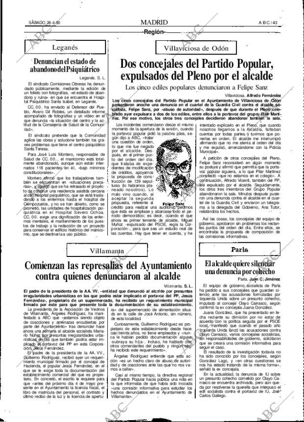ABC MADRID 28-04-1990 página 43