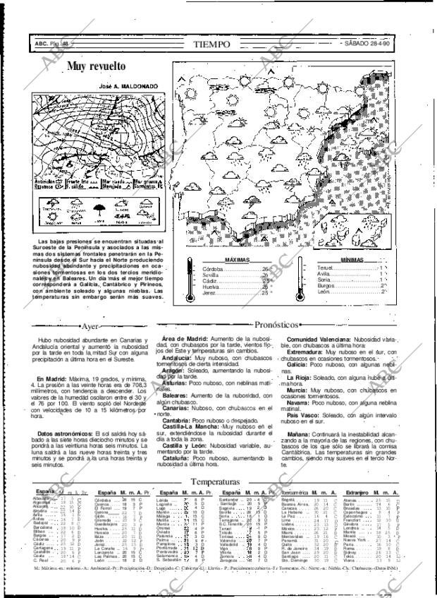 ABC MADRID 28-04-1990 página 48
