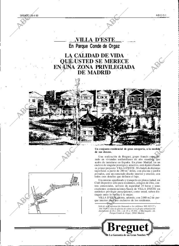 ABC MADRID 28-04-1990 página 51